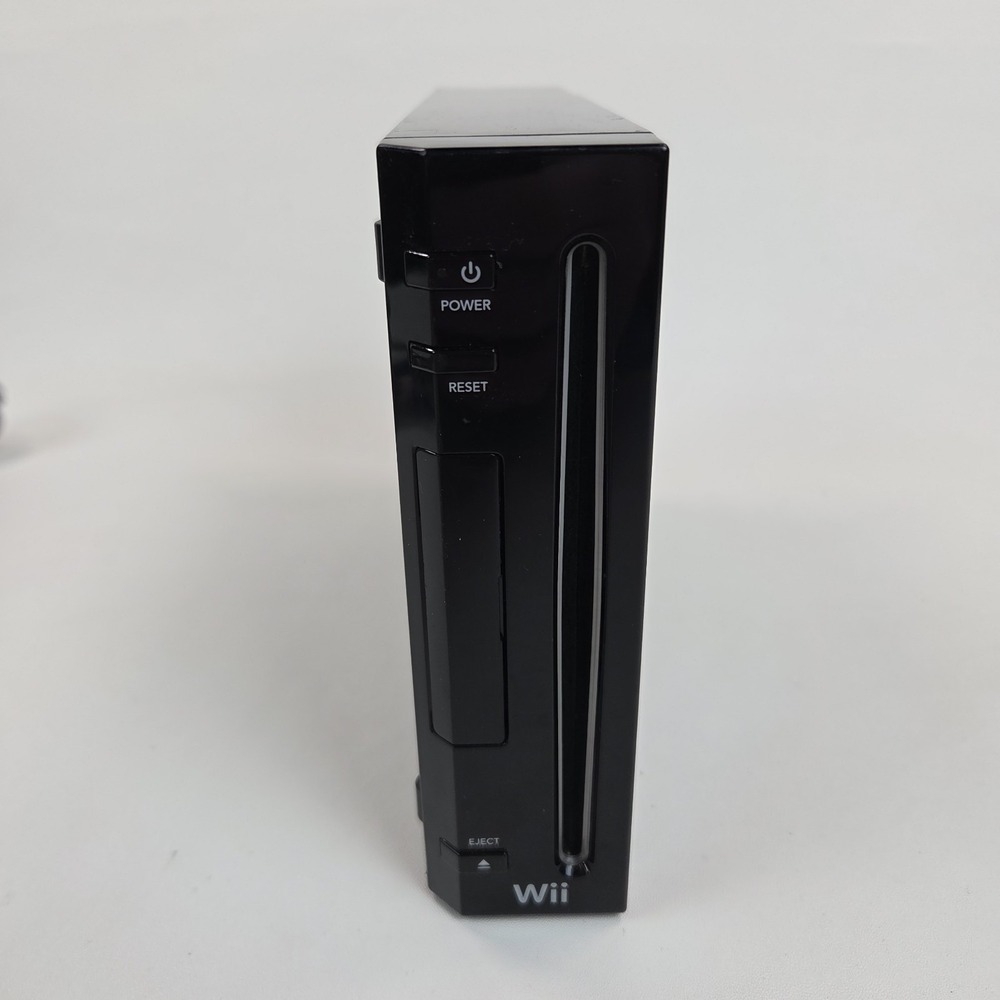 Nintendo Wii Console Bundle RVL-001 With‎ 4 Games Tested Works No Controller - Picture 3 of 12